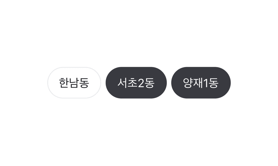 chip filter options
selection