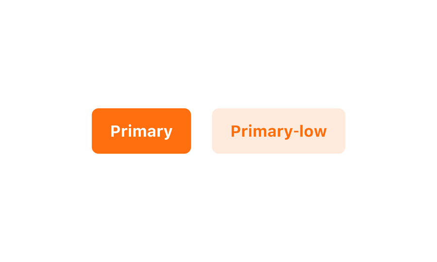 box button options primary,
primary-low
